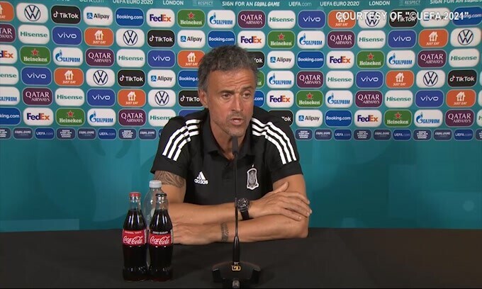 Luis Enrique: "Avrei preferito vedere Spinazzola in campo"
