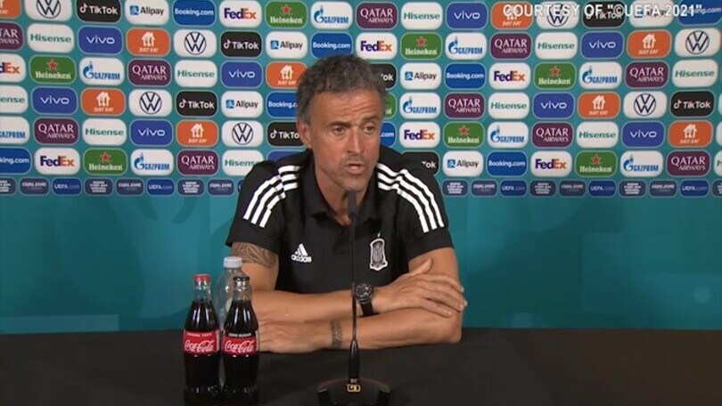Luis Enrique: "Avrei preferito vedere Spinazzola in campo"