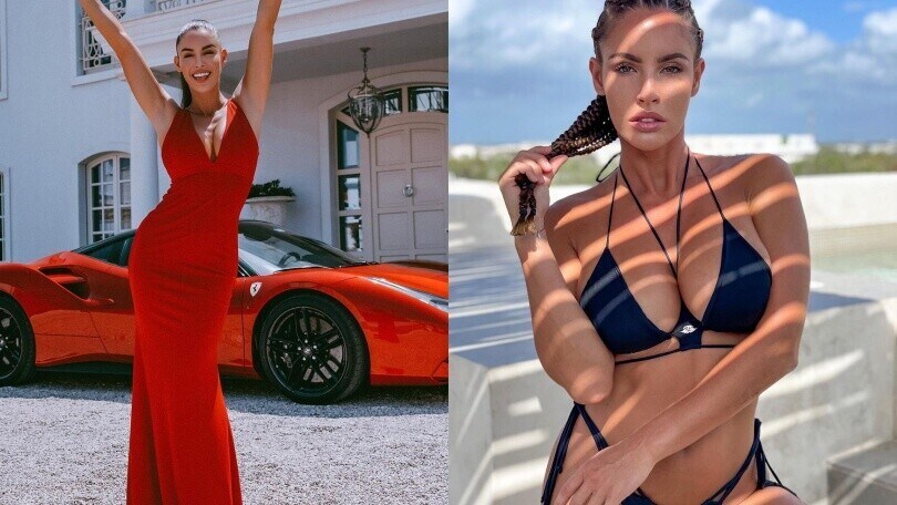 Lucia Javorcekova tra Ferrari e Maserati: curve da brivido!