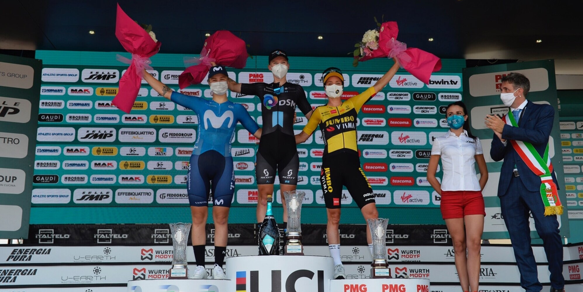 Giro d'Italia Donne, a Carugate la ruota più veloce è Lorena Wiebes
