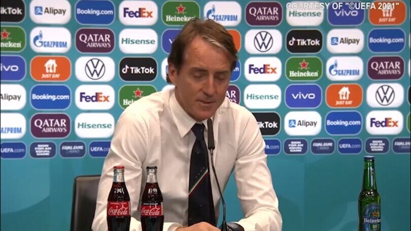 Mancini: "Siamo contenti, ma ne manca ancora una.."