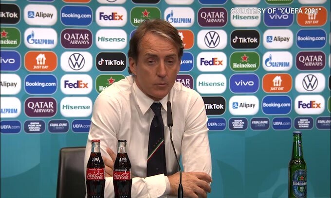 Mancini: "Quasi nessuno ci credeva.."