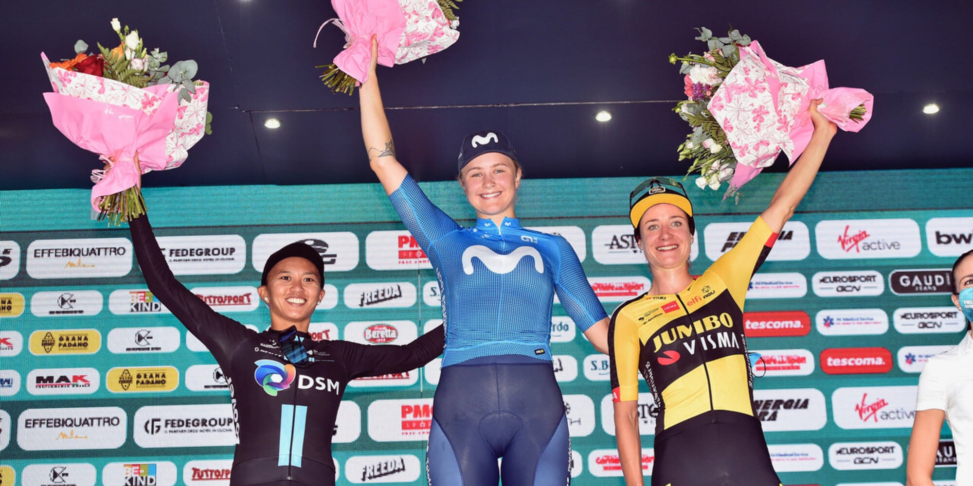 Giro d'Italia donne, Emma Jørgensen conquista la tappa più lunga