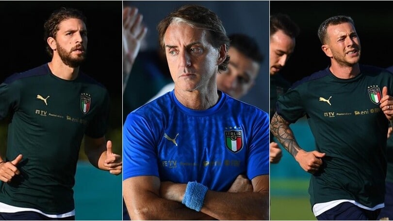 L'Italia rientra a Coverciano: subito una seduta in vista della finale