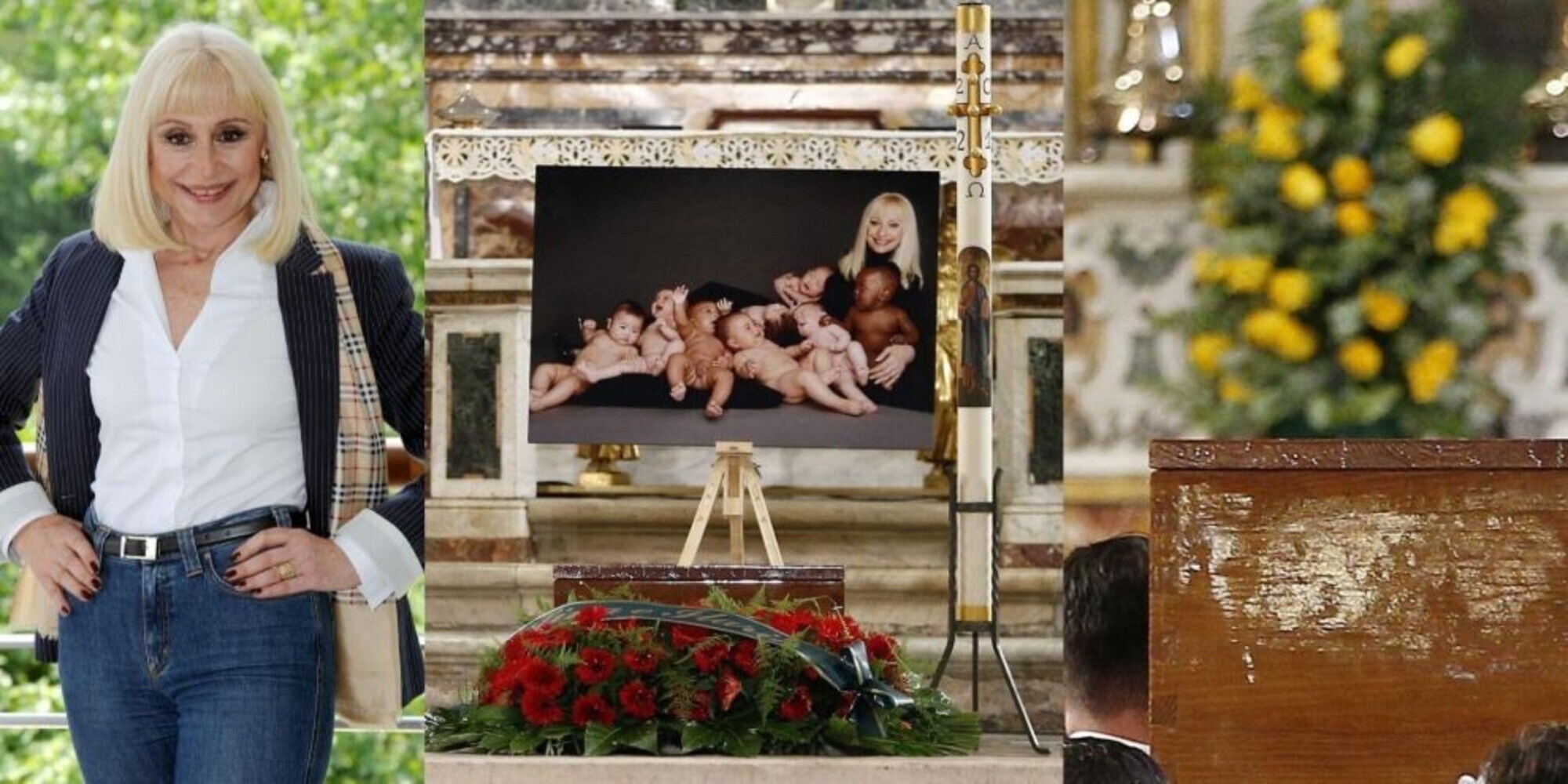 Addio a Raffaella Carrà, i funerali nella Basilica dell'Aracoeli