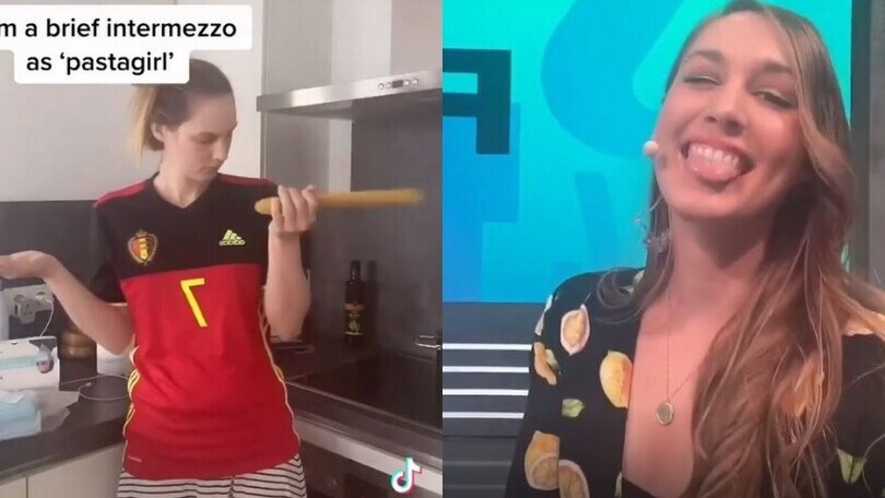 La tifosa del Belgio riprende gli spaghetti italiani e... si trasforma!