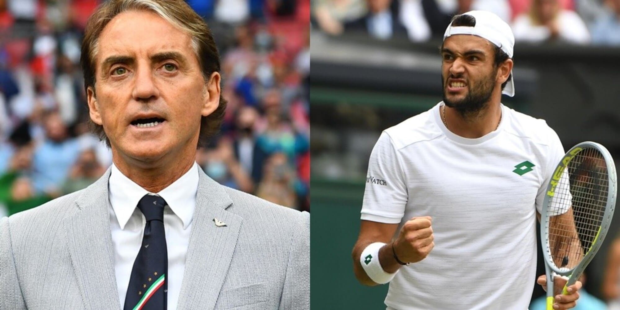 Mancini esalta Berrettini: "Il cuore a Wembley e Wimbledon"