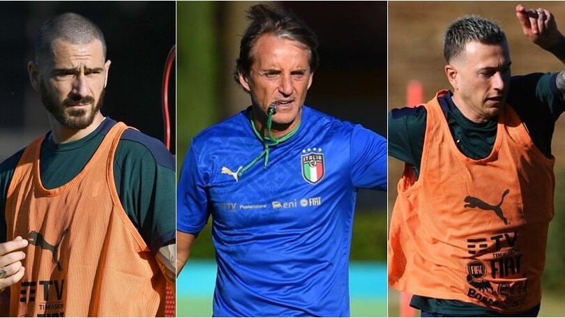 Italia, ultima seduta per gli azzurri a Coverciano