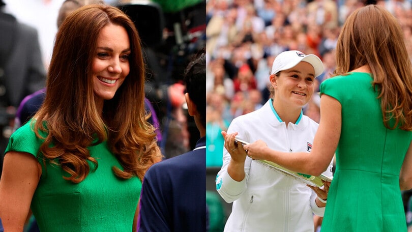 Kate Middleton in verde smeraldo: Wimbledon è suo!
