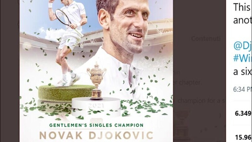 Wimbledon, Djokovic vince in rimonta su Berrettini