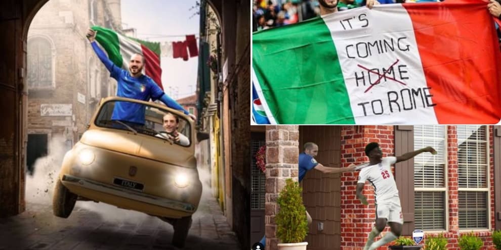 L'Italia è campione d'Europa: i social si scatenano contro l'Inghilterra