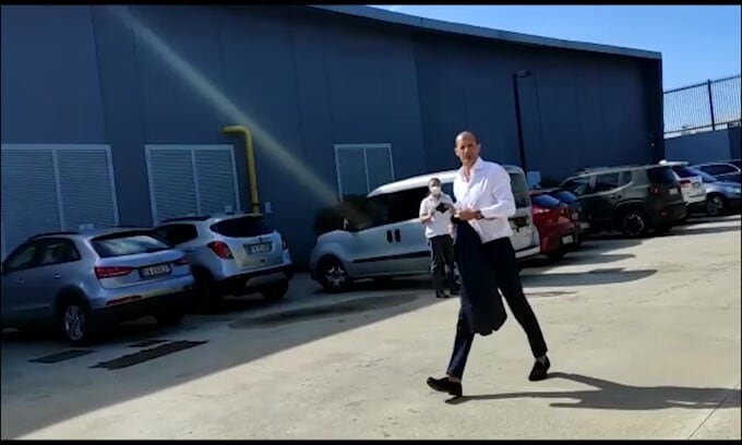 Juventus, ecco Allegri al J Medical