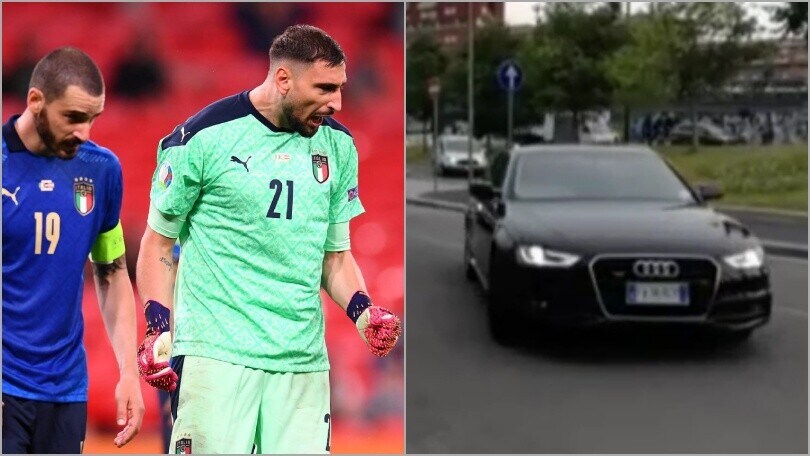 Donnarumma: il garage del portiere dell'Italia