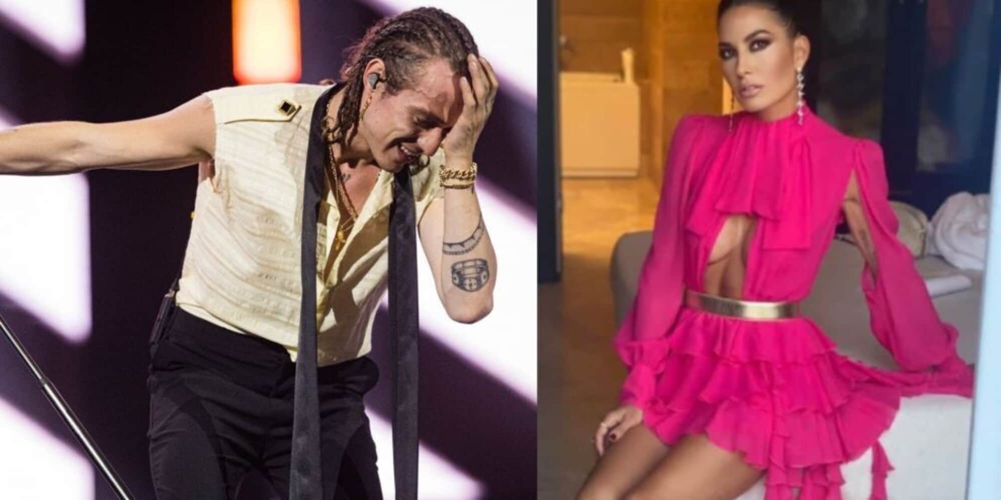 Elisabetta Gregoraci hot: il dettaglio che ha mandato in tilt Irama