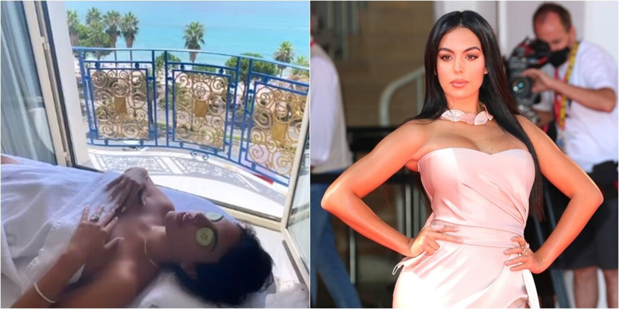 Georgina, condivisi sui social scatti in relax a Cannes