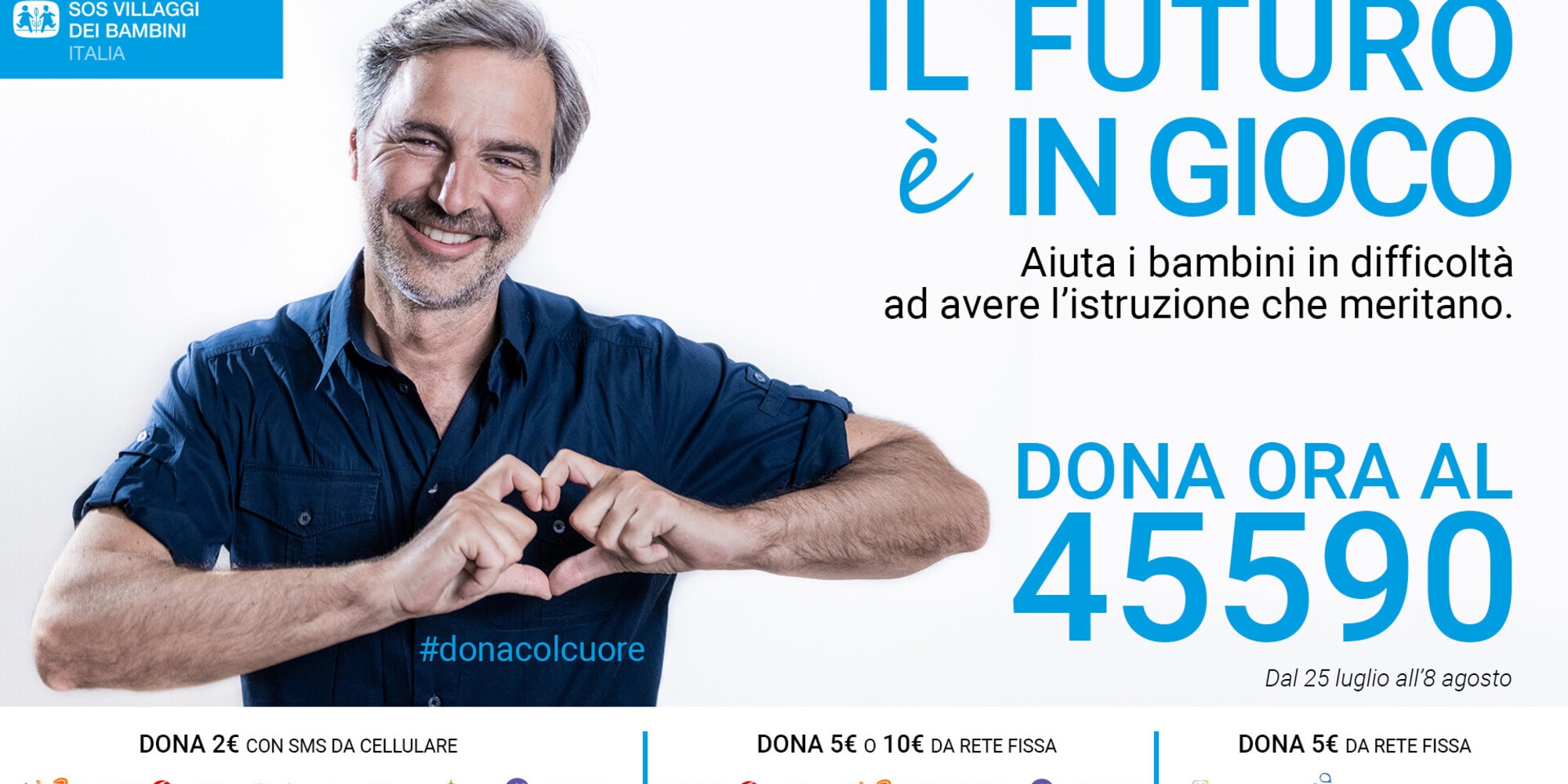 Povertà educativa: è emergenza sociale. A sostegno di SOS Villaggi dei Bambini