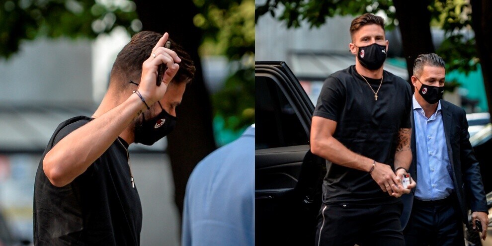 Milan, Giroud-day: visite mediche e firma sul contratto