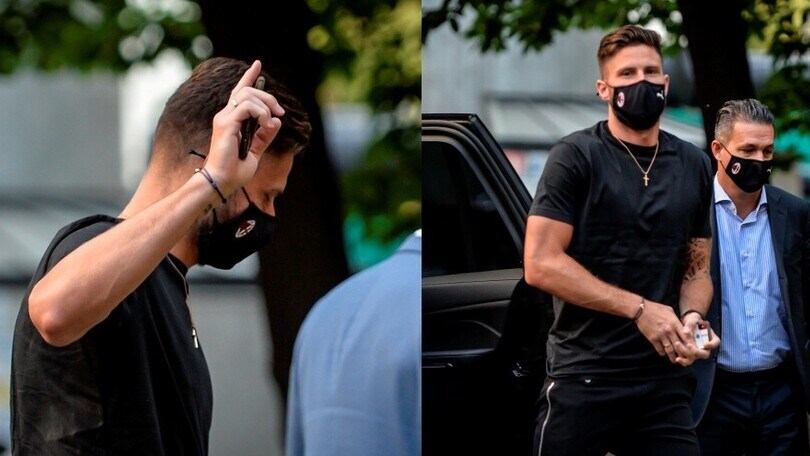Milan, Giroud-day: visite mediche e firma sul contratto