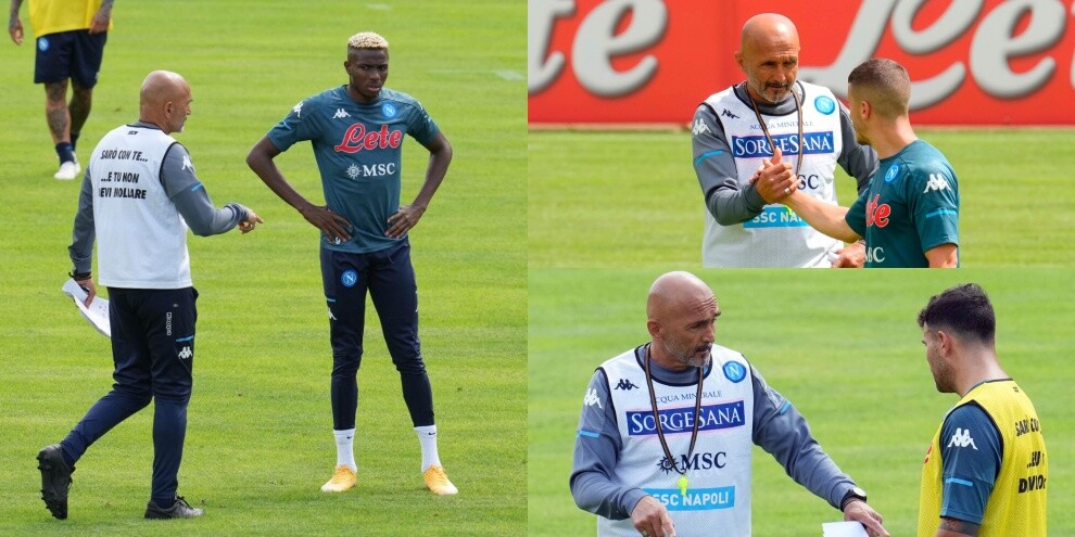 Napoli, Spalletti faccia a faccia con i giocatori