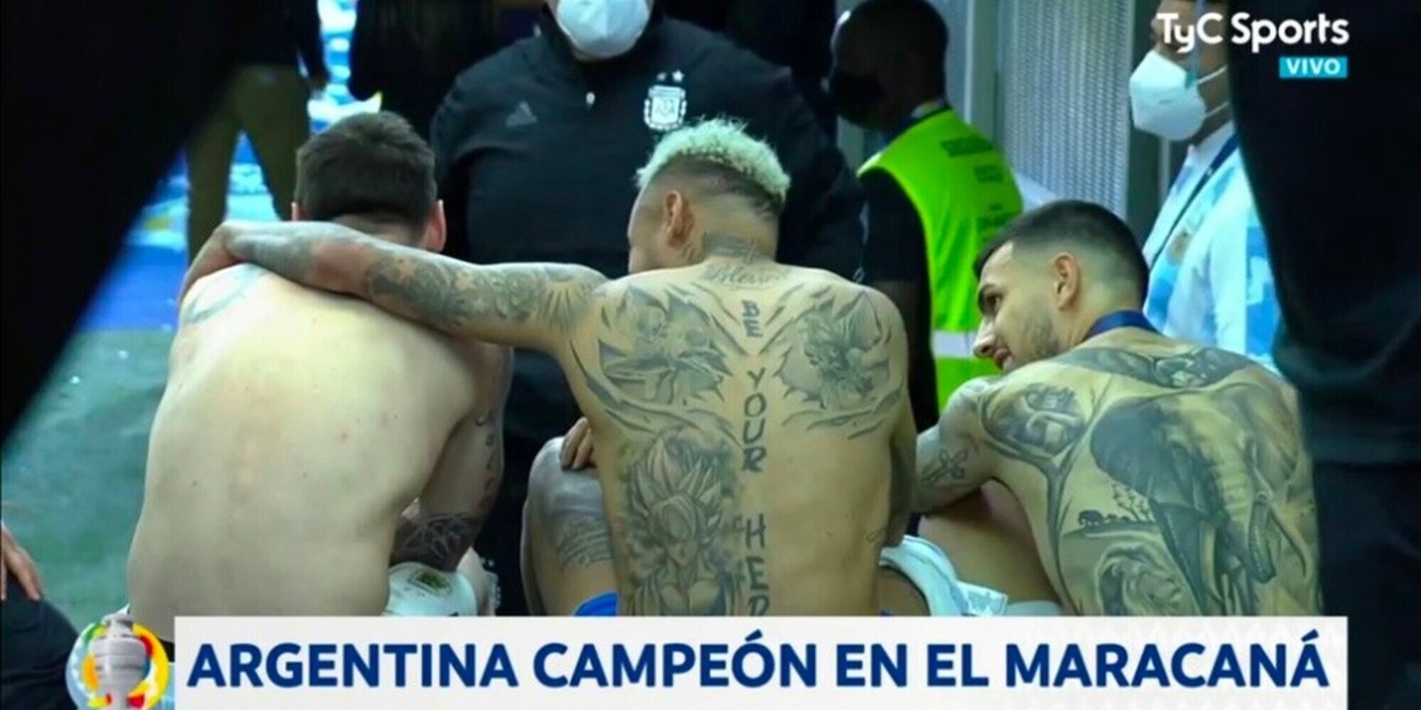 Paredes rivela il motivo del colloquio avuto con Messi e Neymar