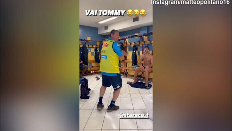 Napoli: ecco Tommy Starace, la star dello spogliatoio