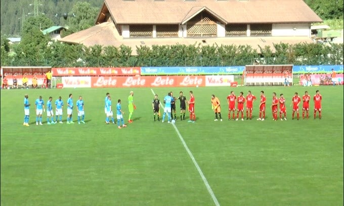 Buona la prima per il Napoli: 12-0 contro la Bassa Anaunia