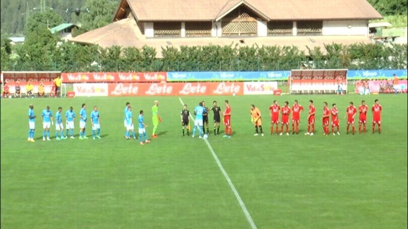 Buona la prima per il Napoli: 12-0 contro la Bassa Anaunia
