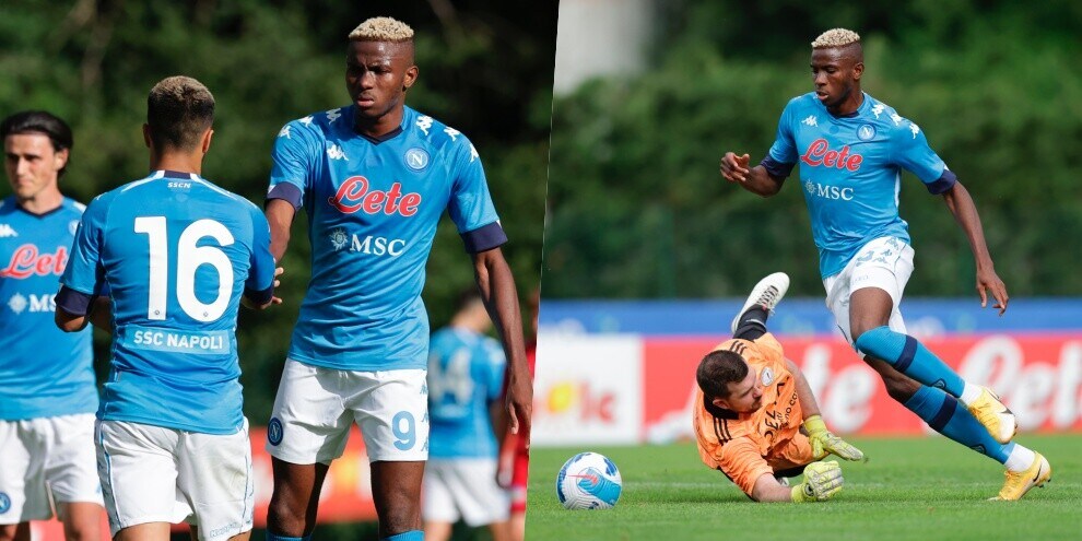 Napoli, buona la prima con Spalletti: poker di Osimhen