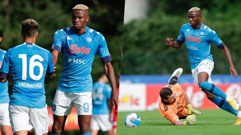 Napoli, buona la prima con Spalletti: poker di Osimhen