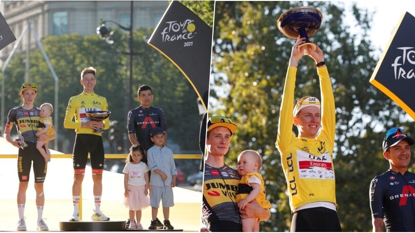 Tour de France, l'apoteosi di Pogacar a Parigi