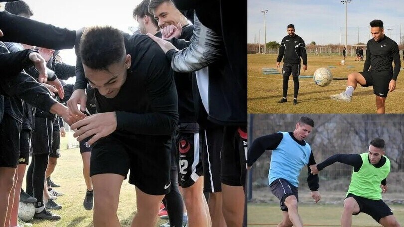 Inter, Lautaro si allena con l'Atletico Liniers: si scalda per Inzaghi