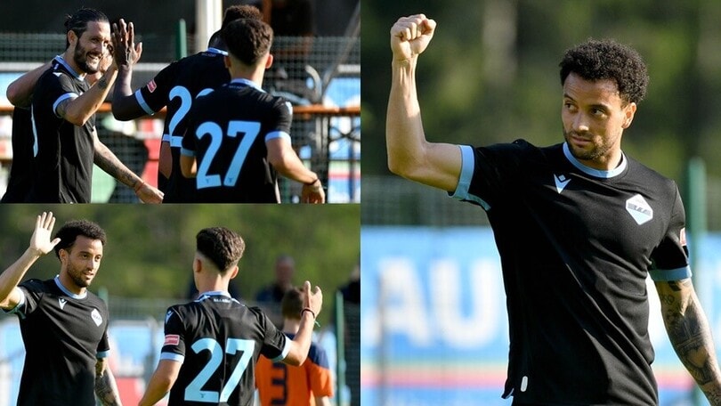 Sarri si gode Luis Alberto e Felipe Anderson: Lazio show in amichevole