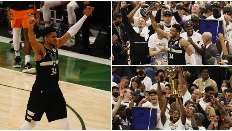 Nba, Milwaukee campione: Antetokounmpo nella leggenda