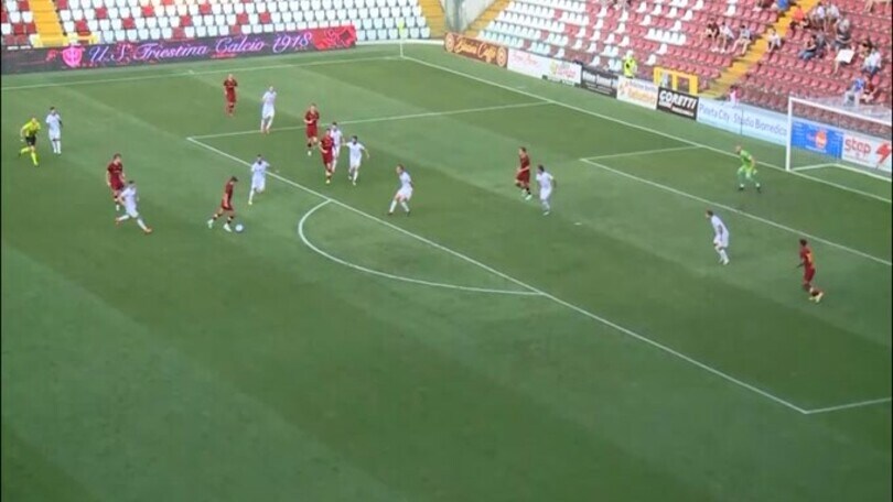 Triestina-Roma 0-1, azioni e gol: Mourinho sorride con Zalewski