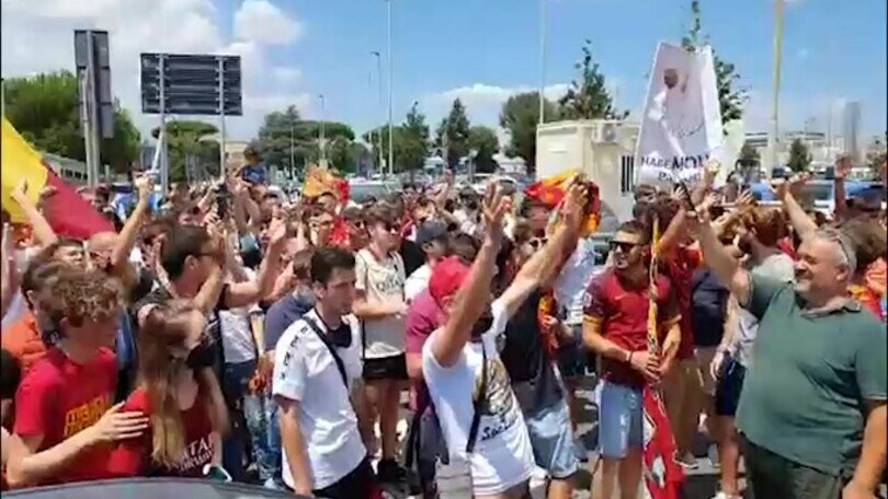 Amichevole Roma, tifosi solo col Green Pass