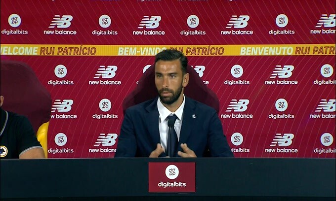 Rui Patricio: "Orgoglioso di essere alla Roma"
