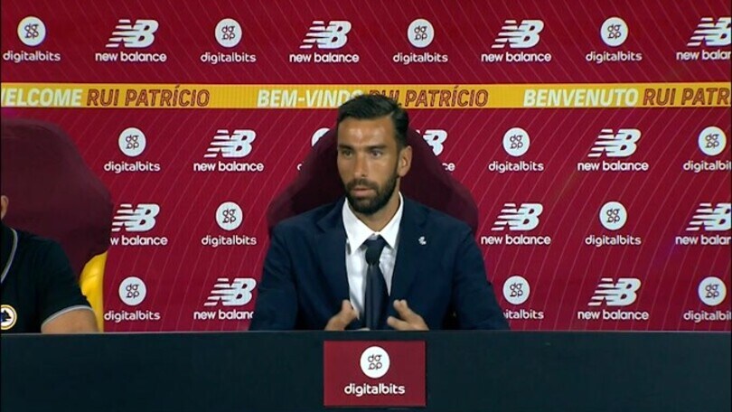Rui Patricio: "Orgoglioso di essere alla Roma"