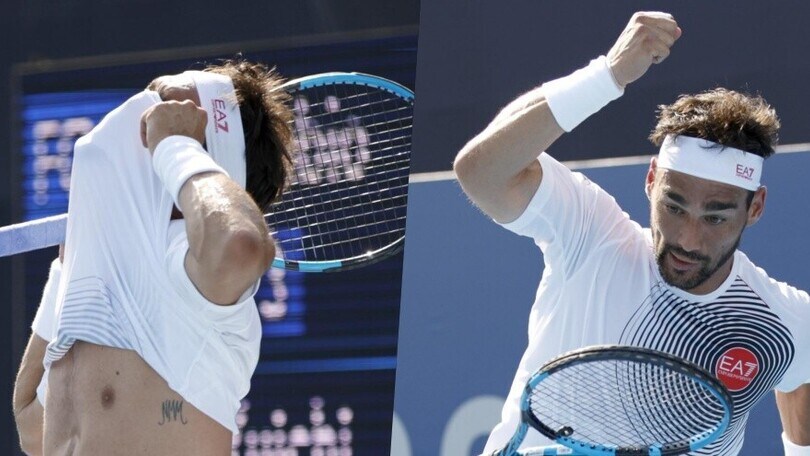 Tokyo 2020, Fognini è una furia: racchetta scaraventata per terra