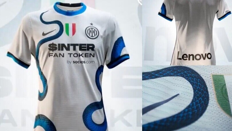 Inter, svelata la nuova maglia da trasferta: rispunta il biscione
