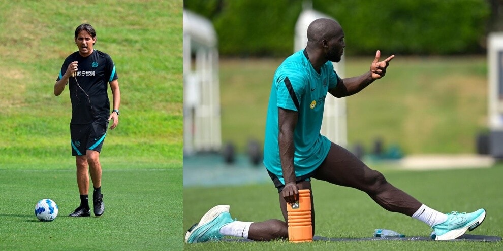 Inter, ecco Lukaku! Prime corse di Big Rom con Inzaghi