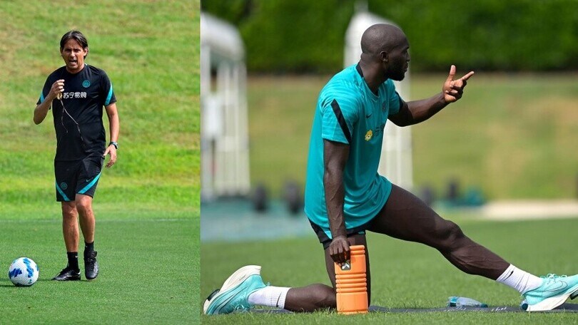 Inter, ecco Lukaku! Prime corse di Big Rom con Inzaghi