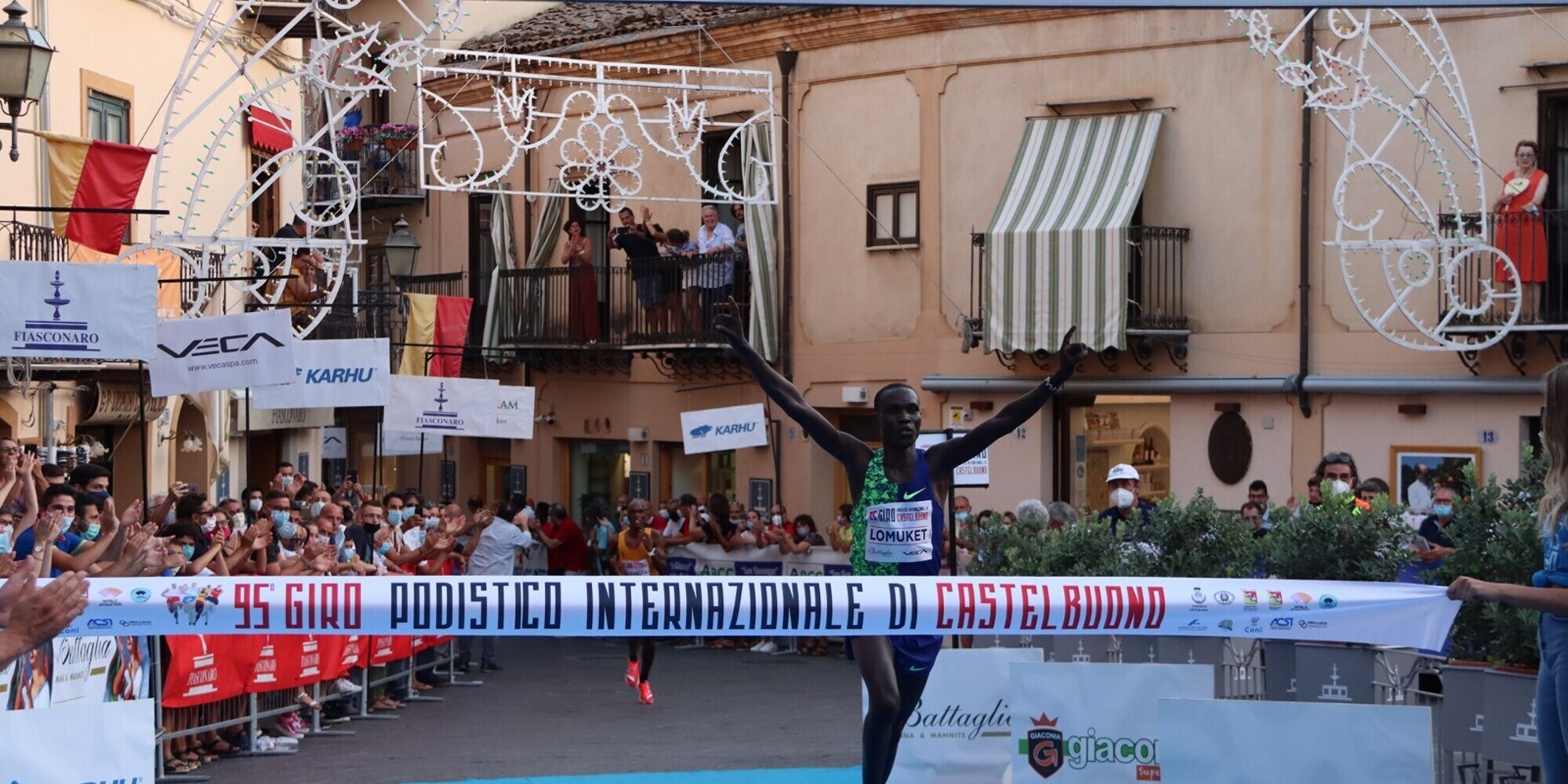 Giro podistico Internazionale di Castelbuono, vittoria di Mark Lomuket