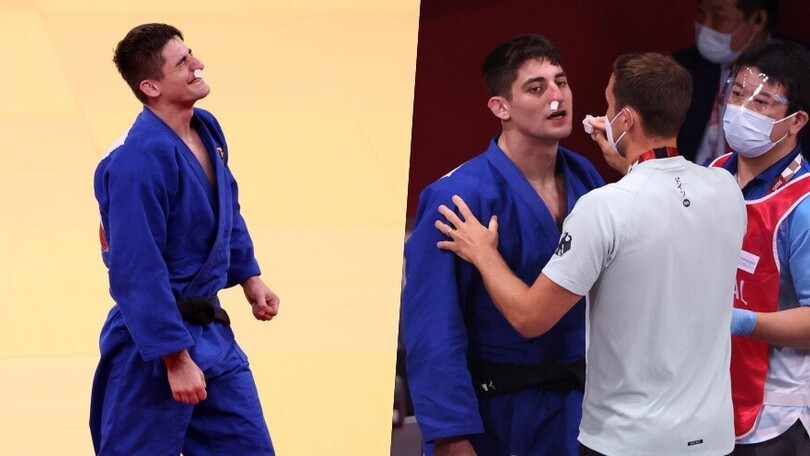 Tokyo2020, Trippel perde sangue dal naso: intervengono i medici