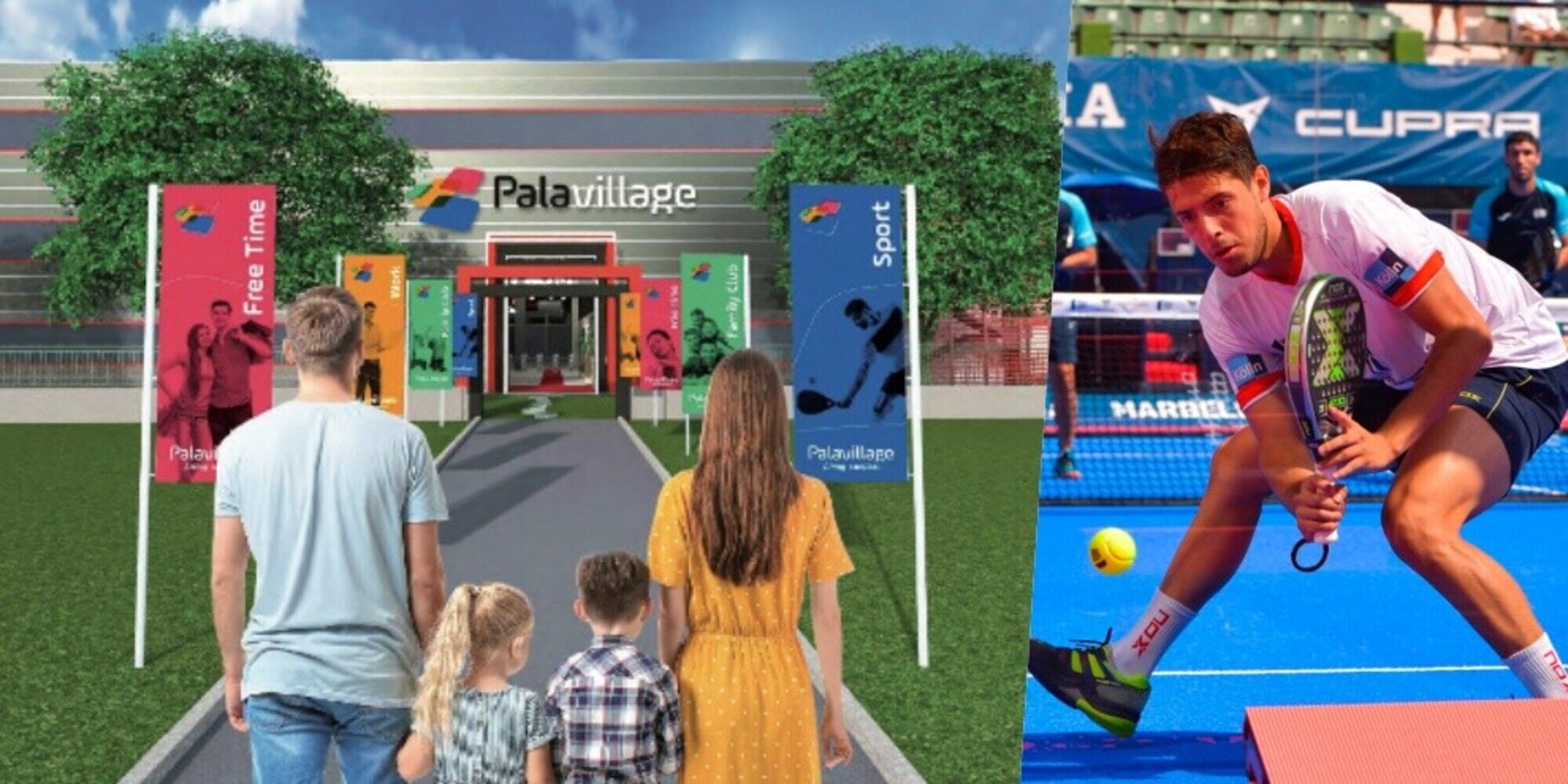 Il padel e non solo al Pala Village: ecco la città dello sport
