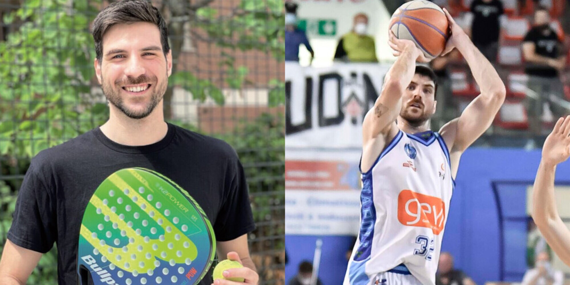 Monaldi, il cestista in gabbia: "Ecco il mio Smash Padel"