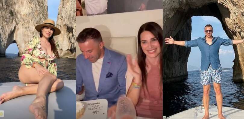 Del Piero e Sonia Amoruso: vacanze italiane per l'ex capitano della Juve
