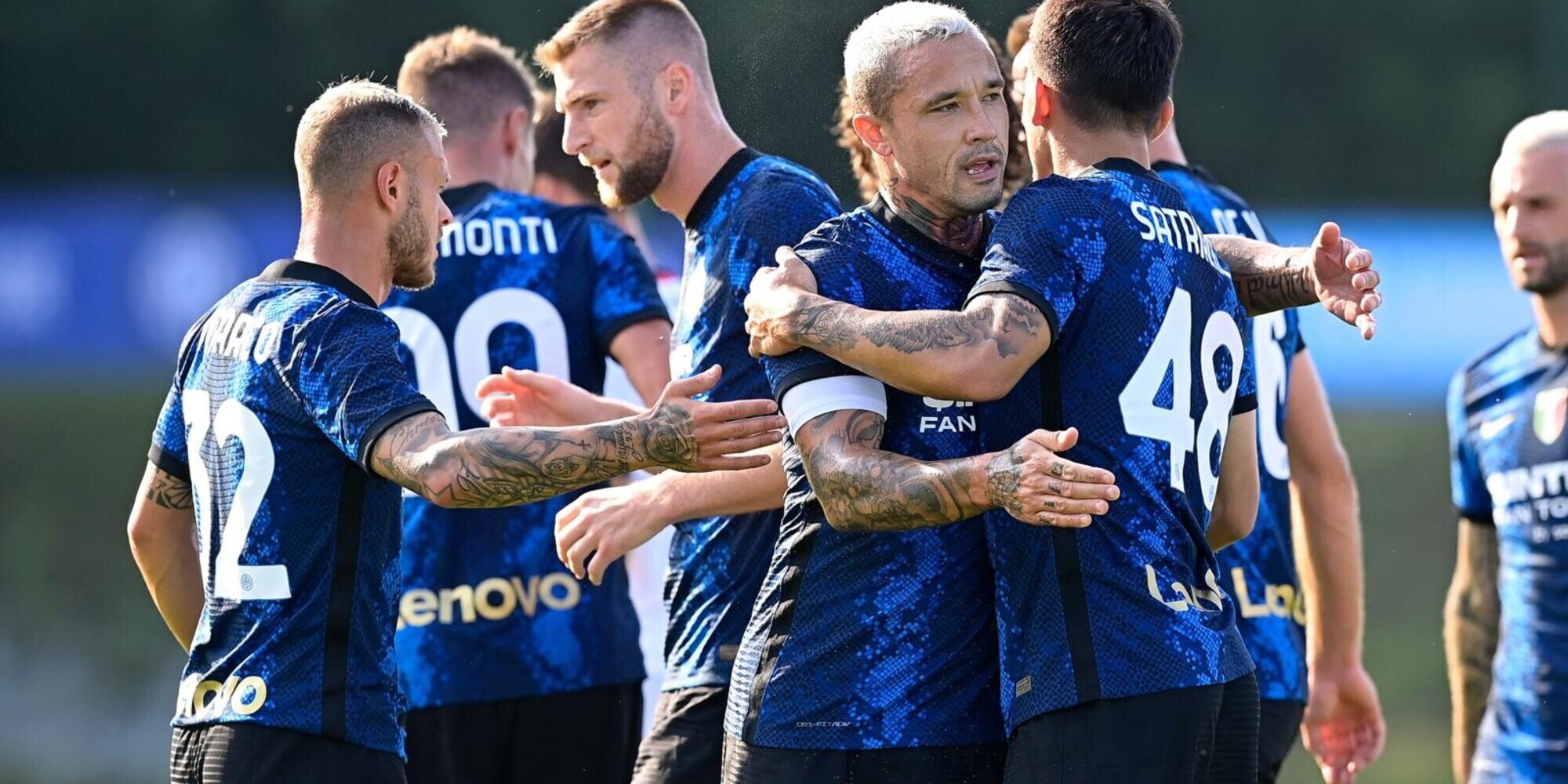 Inter-Crotone 6-0: super Calhanoglu, Lukaku in campo nel secondo tempo