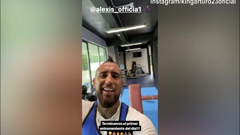 Vidal e Sanchez, festa cilena all'Inter