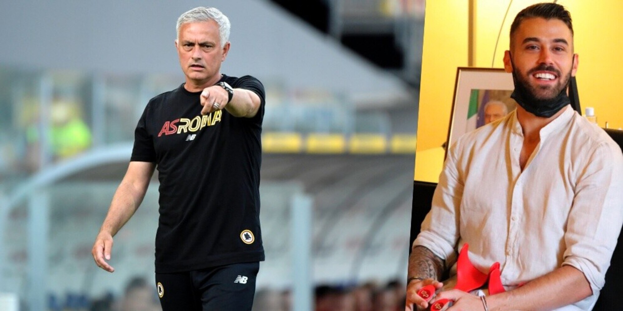 Roma, Spinazzola loda Mourinho: "Allenatore tosto e grande persona"