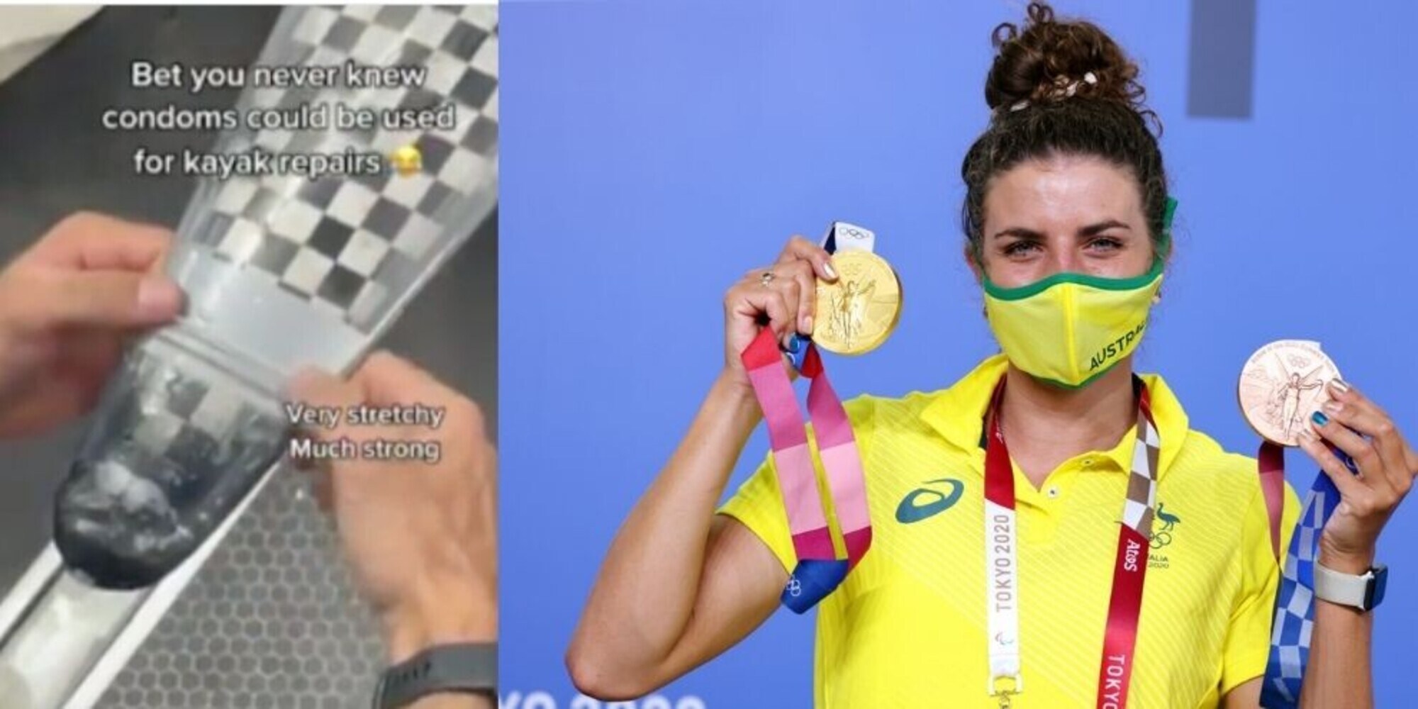 Olimpiadi, vince l'oro riparando la canoa con un preservativo